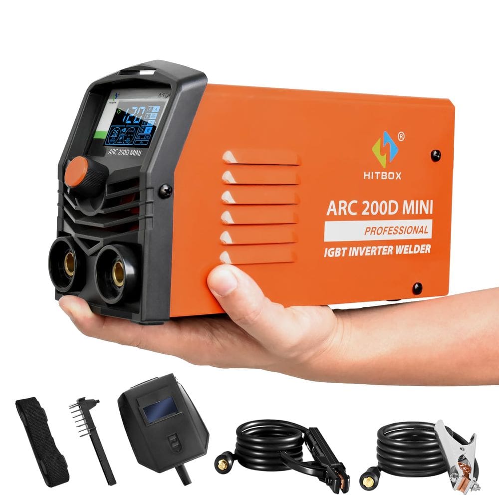Soldador HITBOX 140A Stick Welder ARC MMA Lift Tig 110V/220V