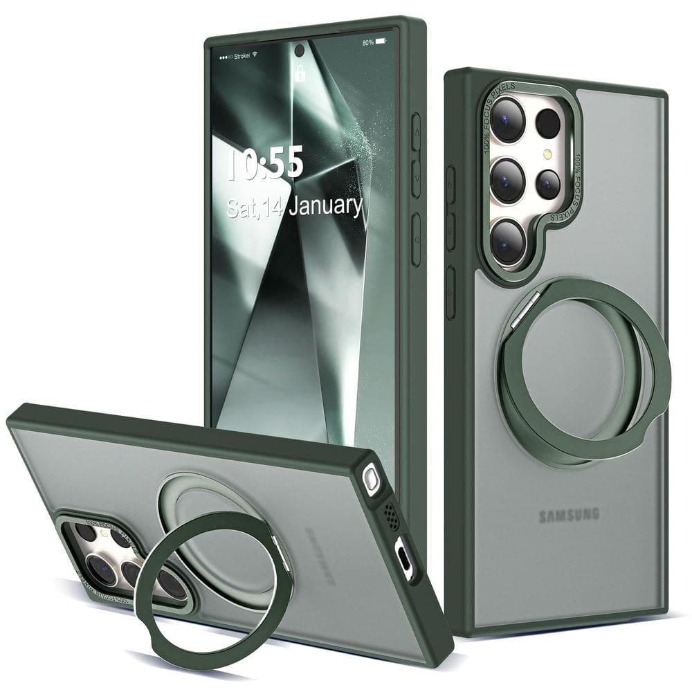 Capa de celular Zalinbo para Samsung Galaxy S24 Ultra 6.8 verde