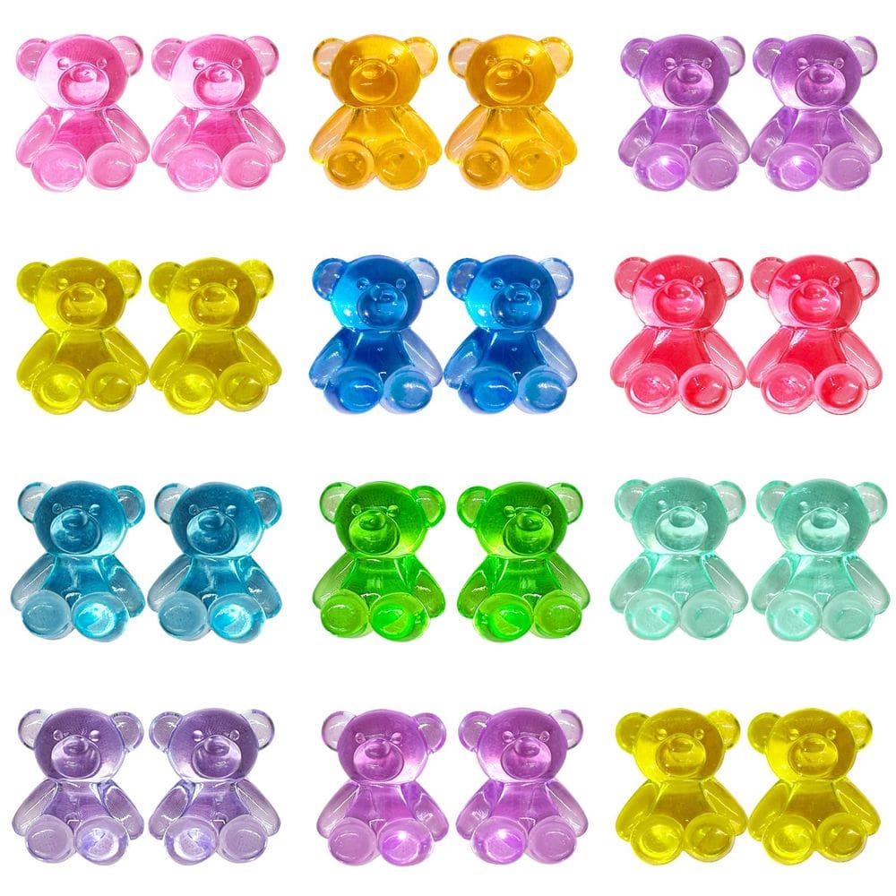 Mini Resin Animals HAPTIME 310 unidades contando ursos para crianças