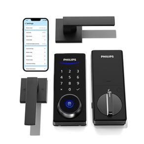 Conjunto de fechaduras de porta de entrada sem chave Smart Lock PHILIPS com alças