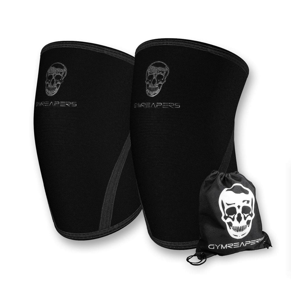 Joelheiras Gymreapers, neoprene de 7 mm, aprovado pela IPF, 1 ano de guerra