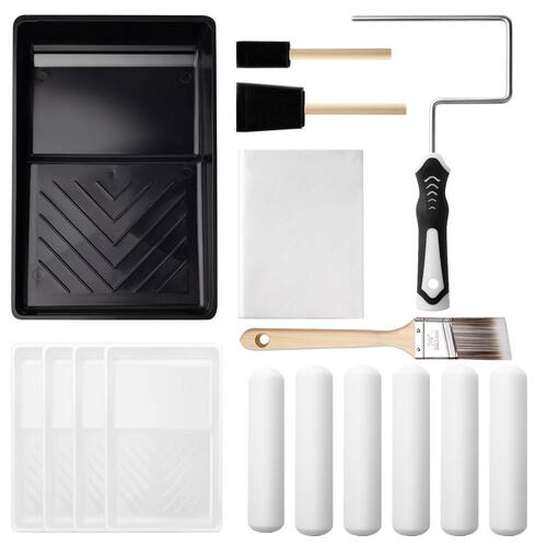 Kit de rolos de pintura Mister Rui, espuma Ponto