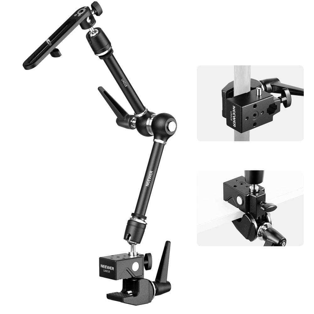 Suporte de câmera NEEWER 21 Magic Arm com Super Clamp UA018