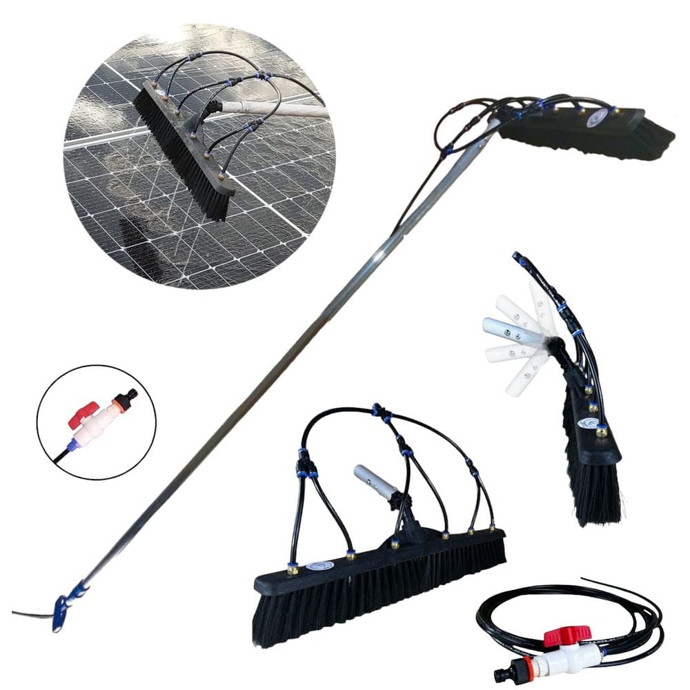 Vassoura Profissional De 60cm Para Limpeza De Placa Solar cabo 6m