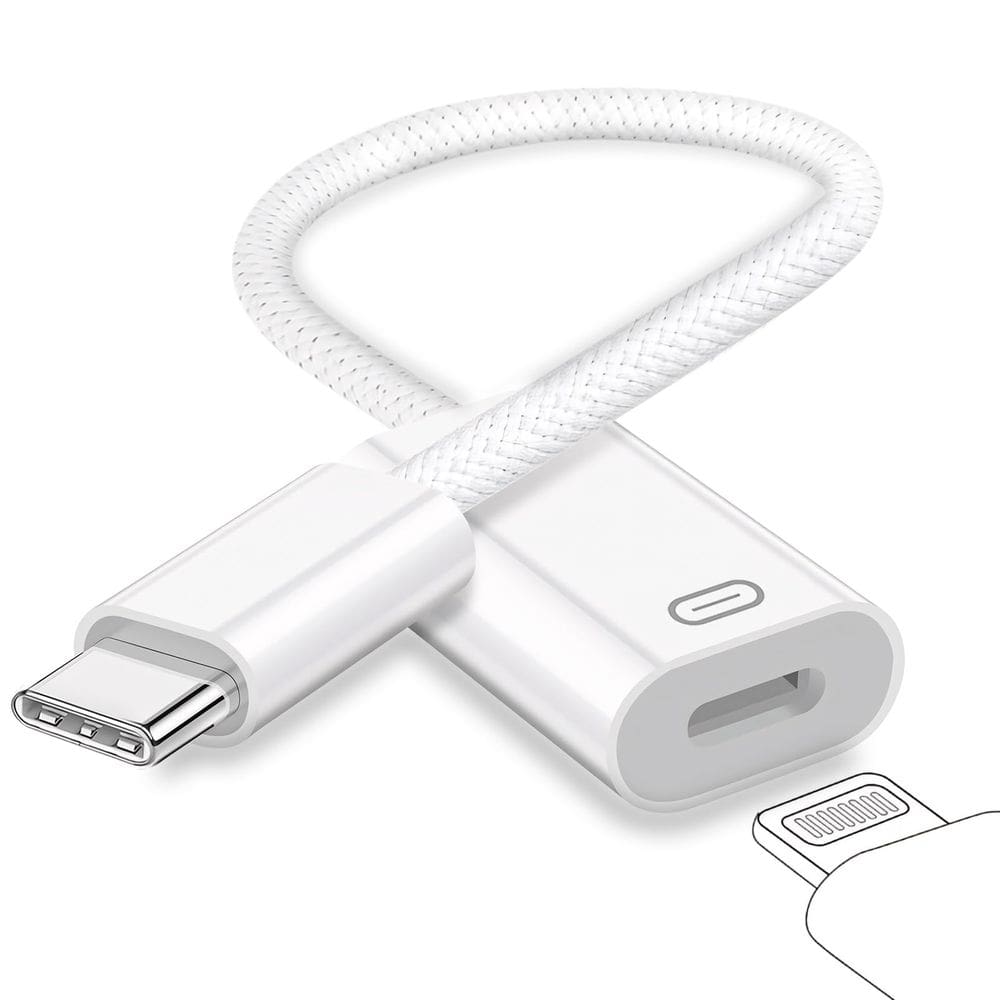 Adaptador de áudio de fone de ouvido USB C para Lightning GetsIskon