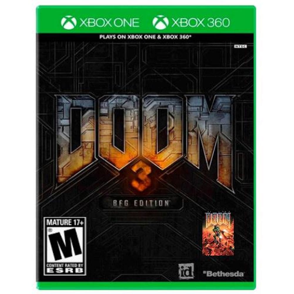 jogo doom 3 bfg edition xbox one novo