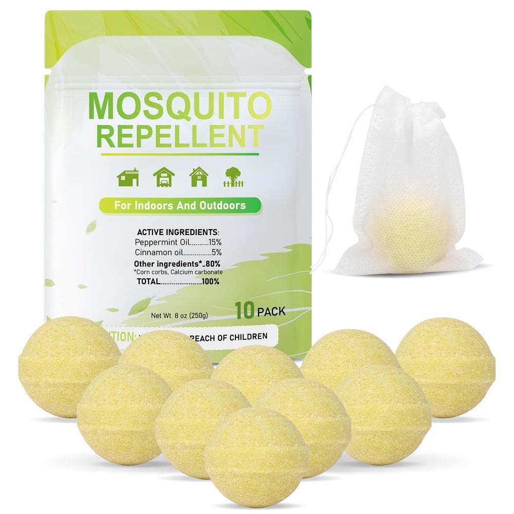 Repelente de mosquitos Qualihome Outdoor para pátio, 60-90 dias
