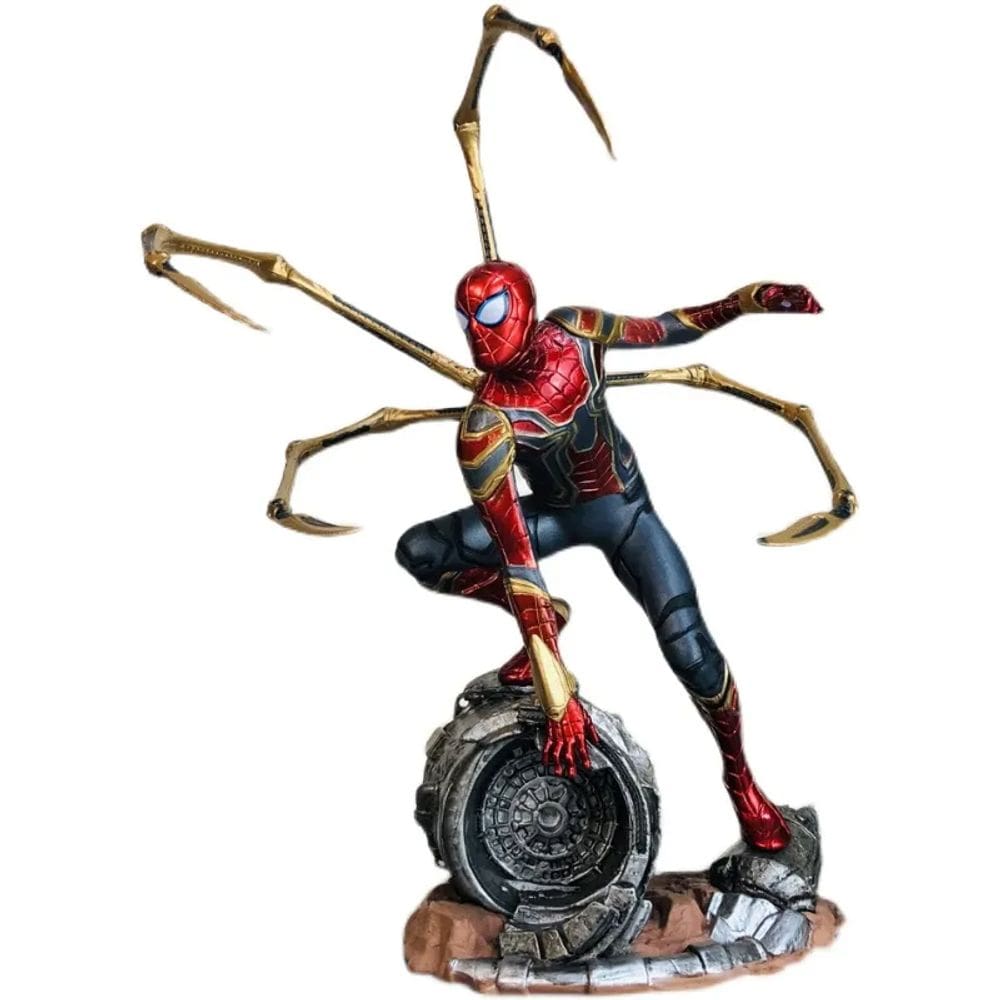 Action Figure Homem Aranha Iron Spider Vingadores 24Cm