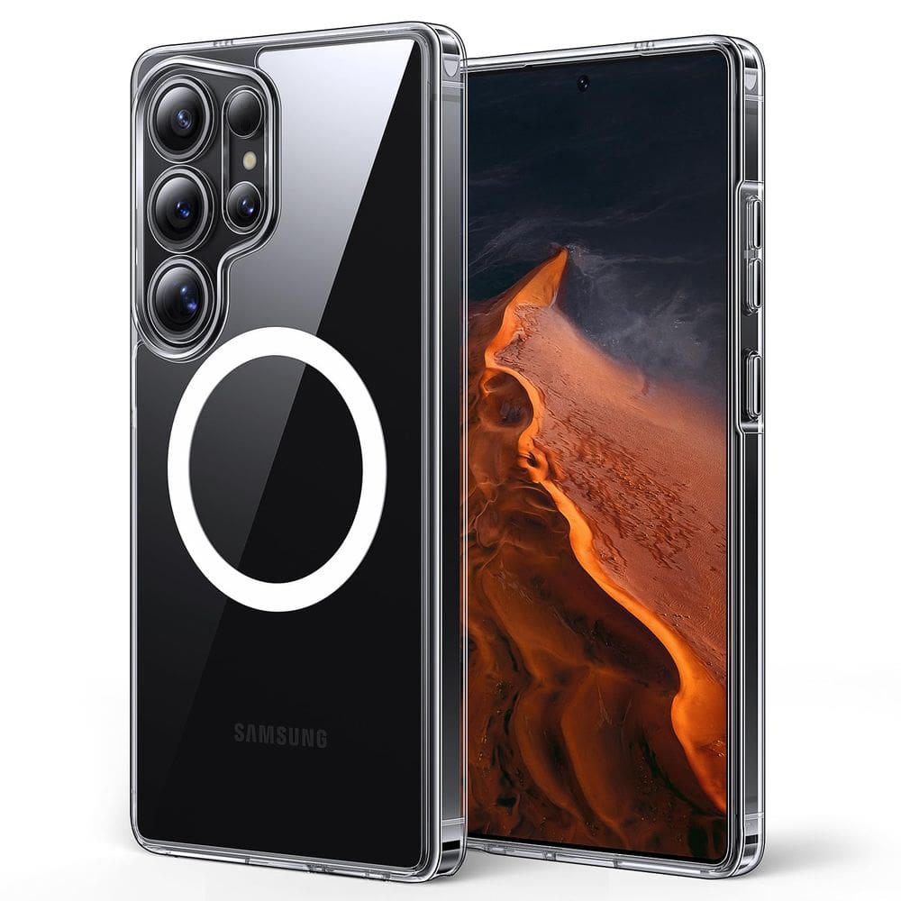 Capa de telefone TAURI para Samsung Galaxy S25 Ultra Clear