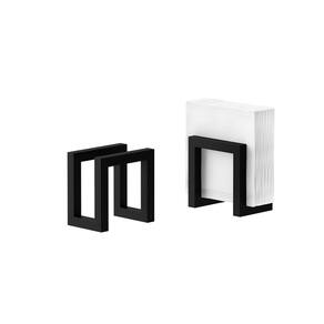 Porta Guardanapos De Mesa Frame em Aço Elegante Forma Inox