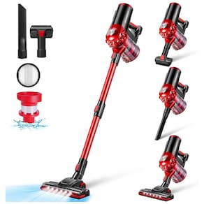 Aspirador Sem Fio elezon A200 Recarregável: Poderoso e Leve, com Filtro HEPA, Ideal para Limpeza de Pisos de Madeira Dura e Azulejos