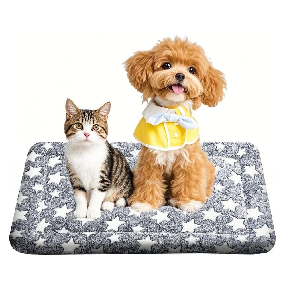 Tapete de cama para cães macio e confortável para caixa