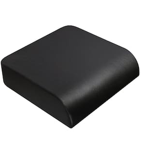 Almofada de assento YOUFI Large, espuma viscoelástica de 10 cm de espessura, couro PU