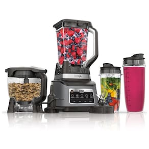 Liquidificador Profissional e Processador de Alimentos, 1100W, 110v, NINJA BN801, Cinza
