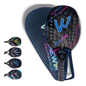 Raquete de tênis de praia Camewin Carbon 3K Professional 320-330g
