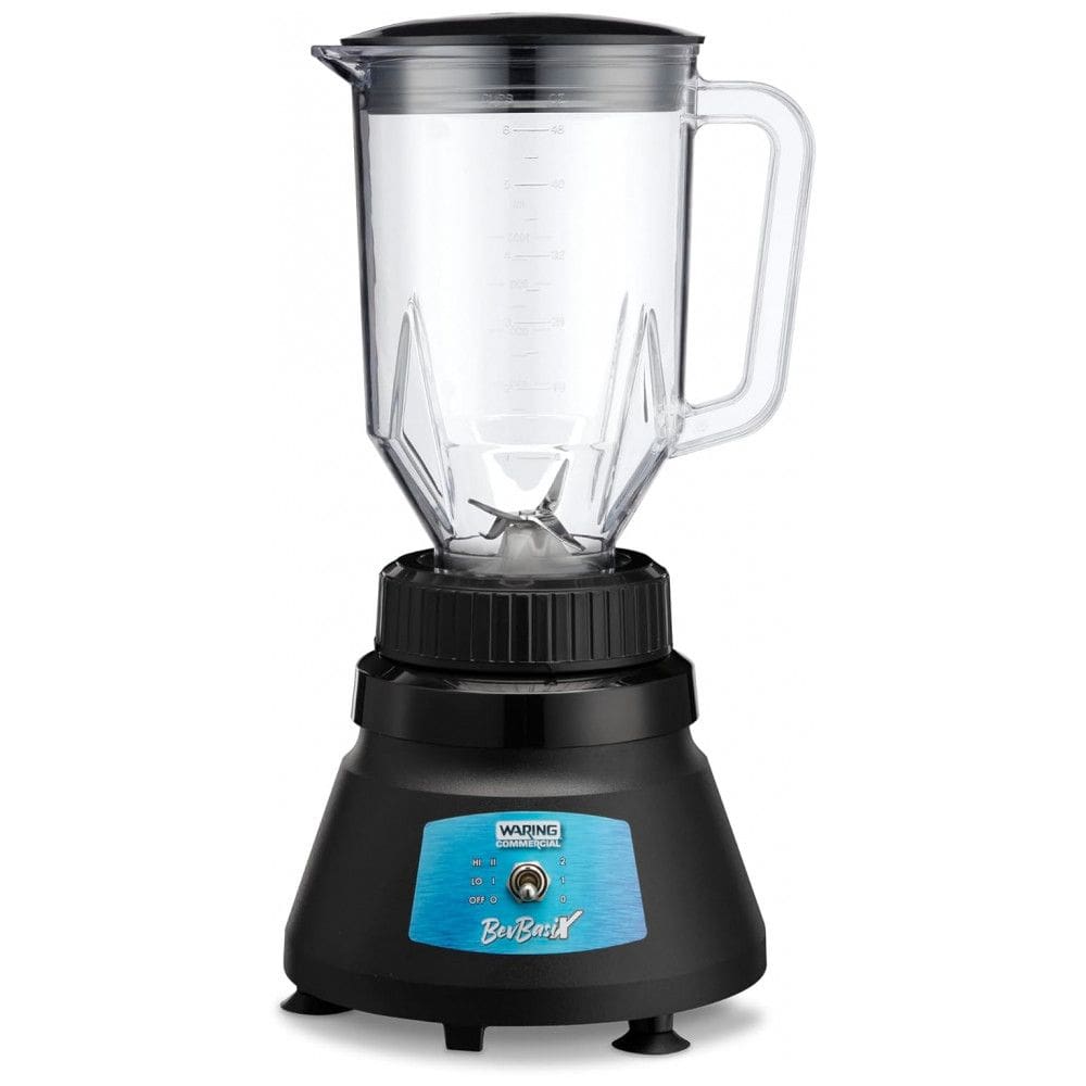 Liquidificador 1,4L com Controle de Velocidade Ajustável e Lâmina Compacta e Removível, 360W, Waring, Preto