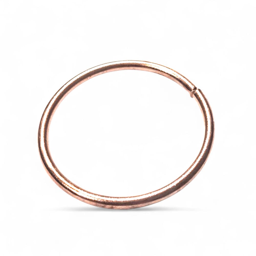Pulseira Metal Idé Cobre Pequeno Proteção Assentamento 4cm