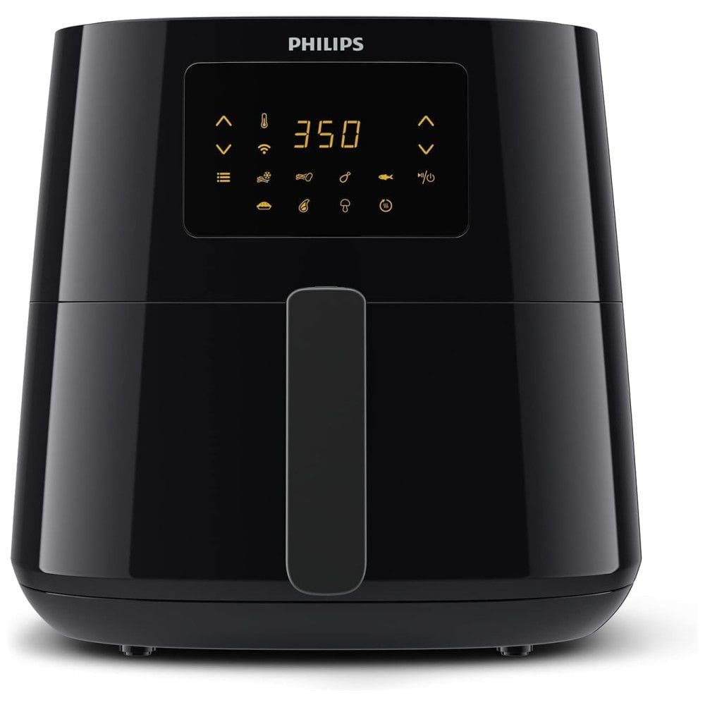 Airfryer com Capacidade de 6,2L, Tecnologia Rapid Air e Controle pelo App, 110V 2000W, Philips Essential, Preta