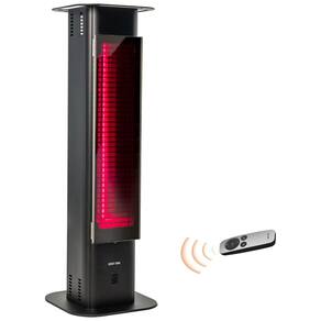 Aquecedor Externo Elétrico com Vidro Nano Cristal, 3 Modos de Aquecimento, Proteção Contra Tombamento e Superaquecimento, 110V 1500W, EAST