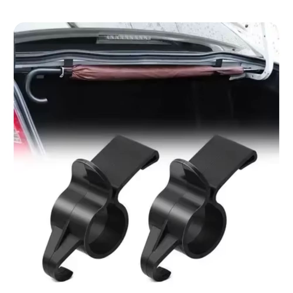 Kit 2 Ganchos Suporte Guarda-chuva Porta-Mala Organizador
