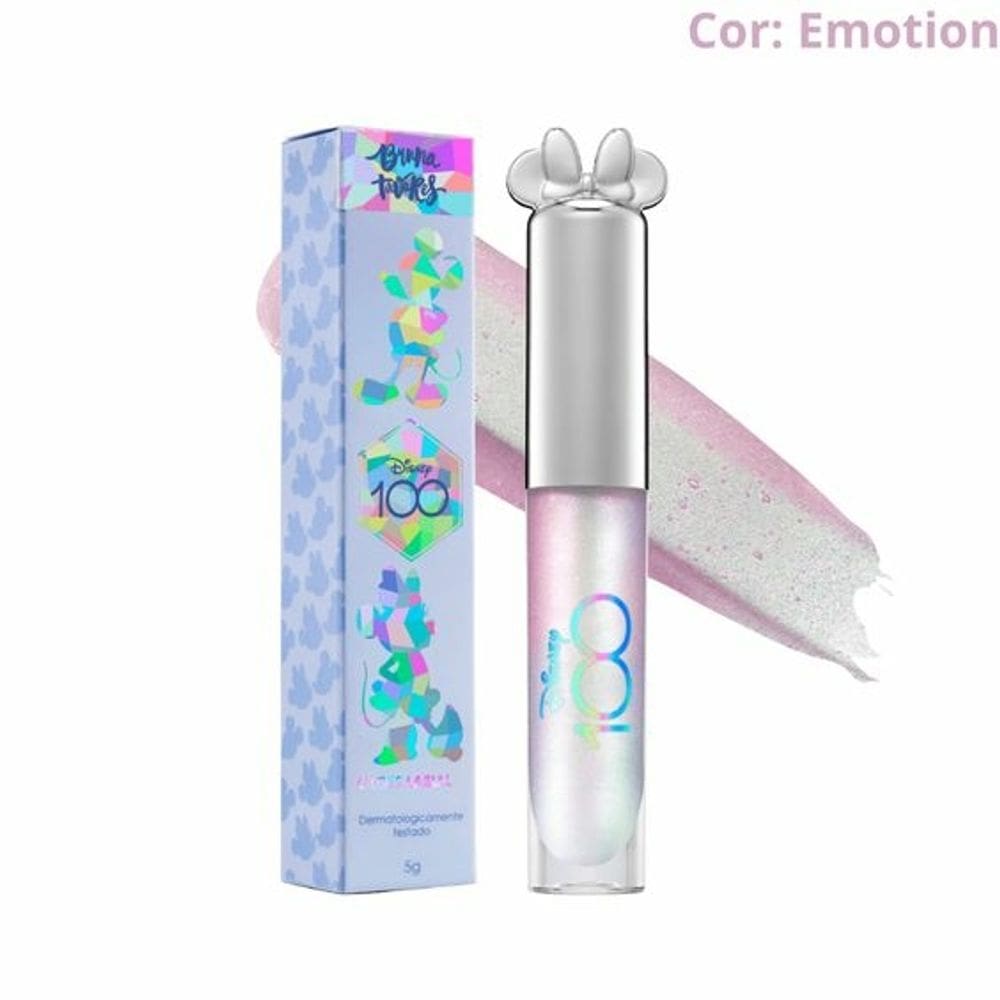 Kit com 6 Gloss Labial Disney 100 Anos - Bruna Tavares
