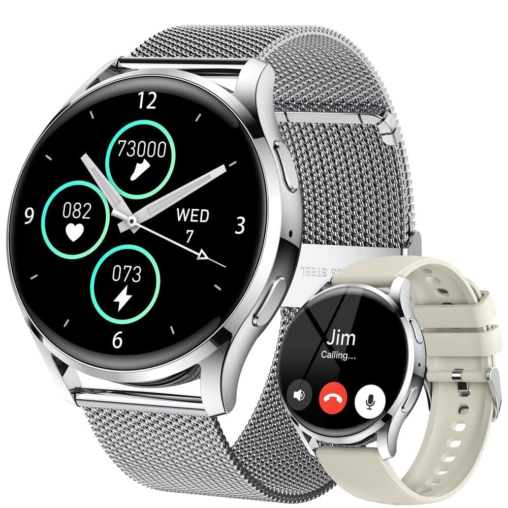 Smartwatch Drwvgjk Fitness à prova d`água com monitor de frequência cardíaca