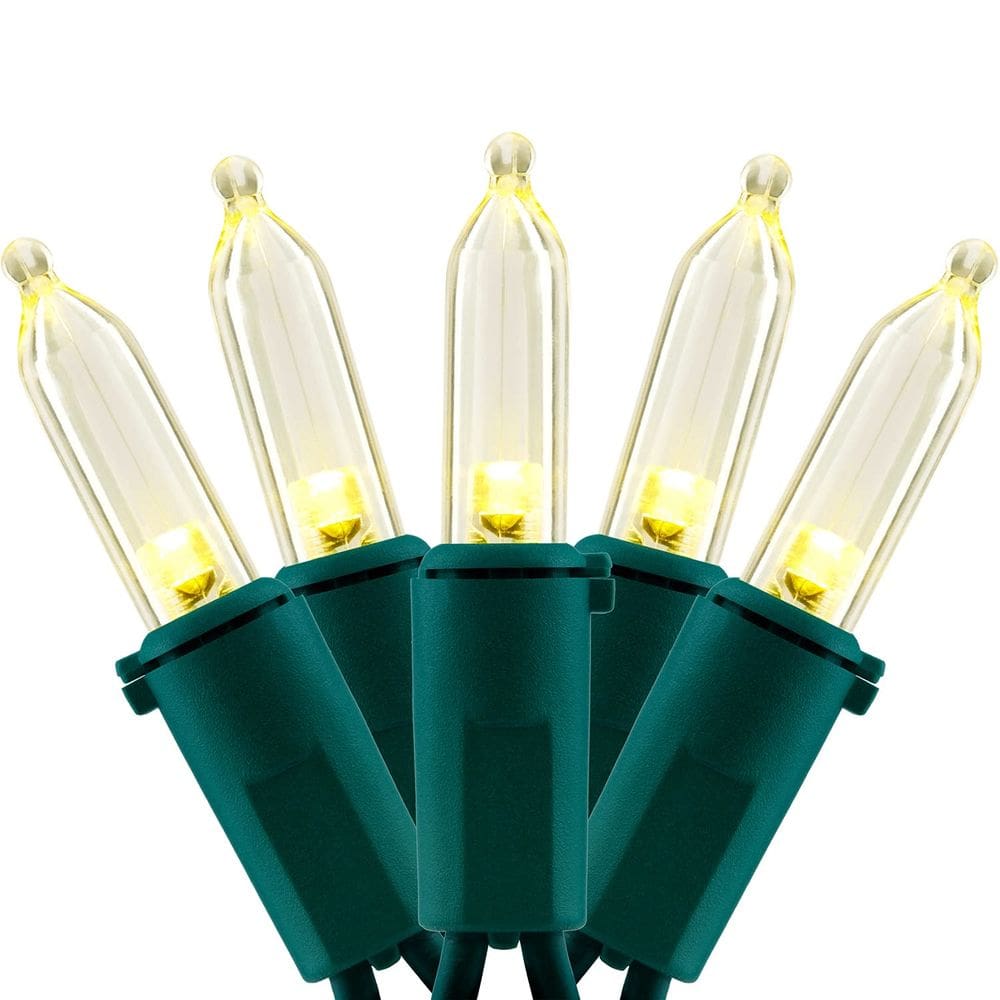 Luzes de Natal YULETIME 200 Warm White LED 20m Green Wire