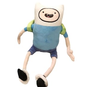 Coleção de brinquedos de pelúcia macia Vernleza Finn, Jake & BMO 28cm
