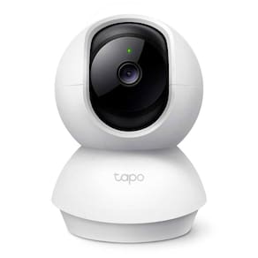 Câmera de Segurança IP Interna TP-Link Tapo TC70 - Wi-Fi - Visão 360° - Full HD - Visão Noturna