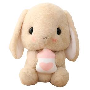 Coelhinho de pelúcia HOUPU Soft Toy Sitting Lop Eared Rabbit 32 cm