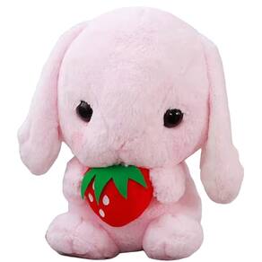 Coelhinho de pelúcia HOUPU Soft Toy Sitting Lop Eared Rabbit 32 cm