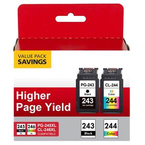 Cartuchos de tinta WEKVA PG-243/CL-244 para impressora Canon Pixma