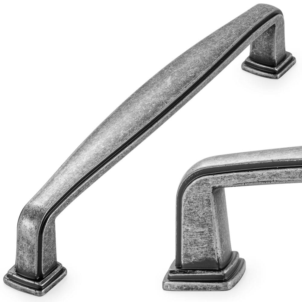 Cabinet Pull Handle KOOFIZO Vintage Square Foot Antique Iron
