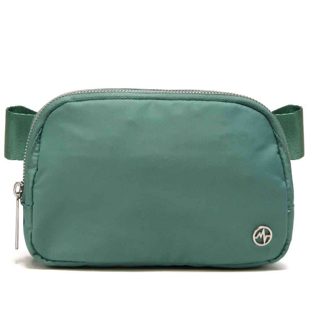 Bolsa de cinto Pander Everywhere em nylon verde eucalipto para mulheres