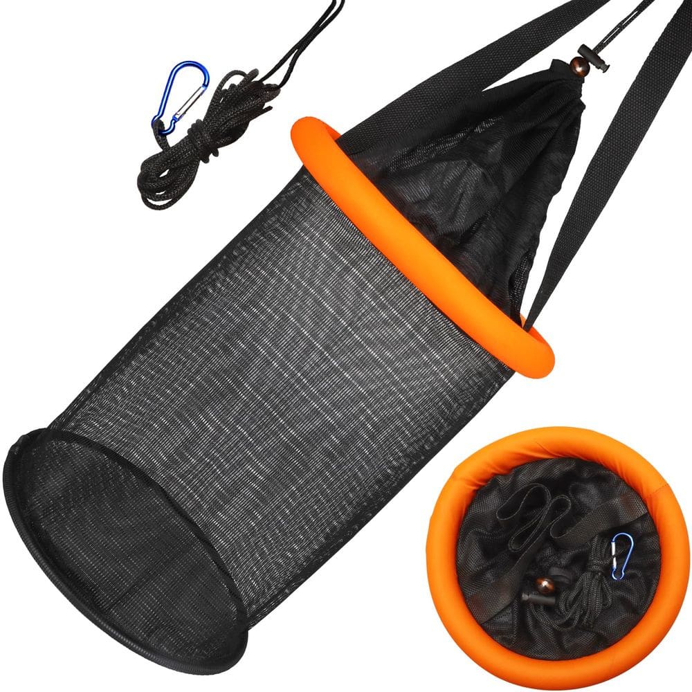 Cesta de pesca flutuante Dovesun 19L com malha de nylon para isca