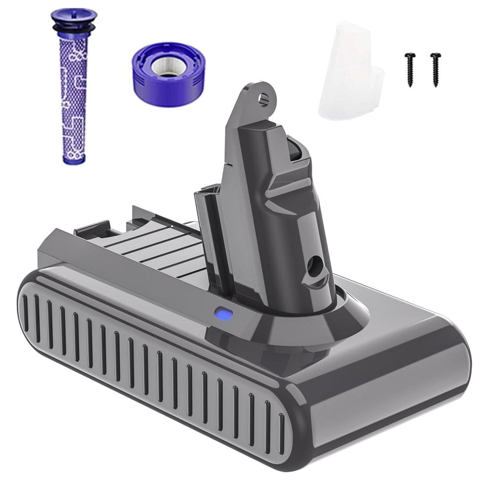 Substituição da bateria 6000mAh 21,6V V6 para aspirador Dyson V6