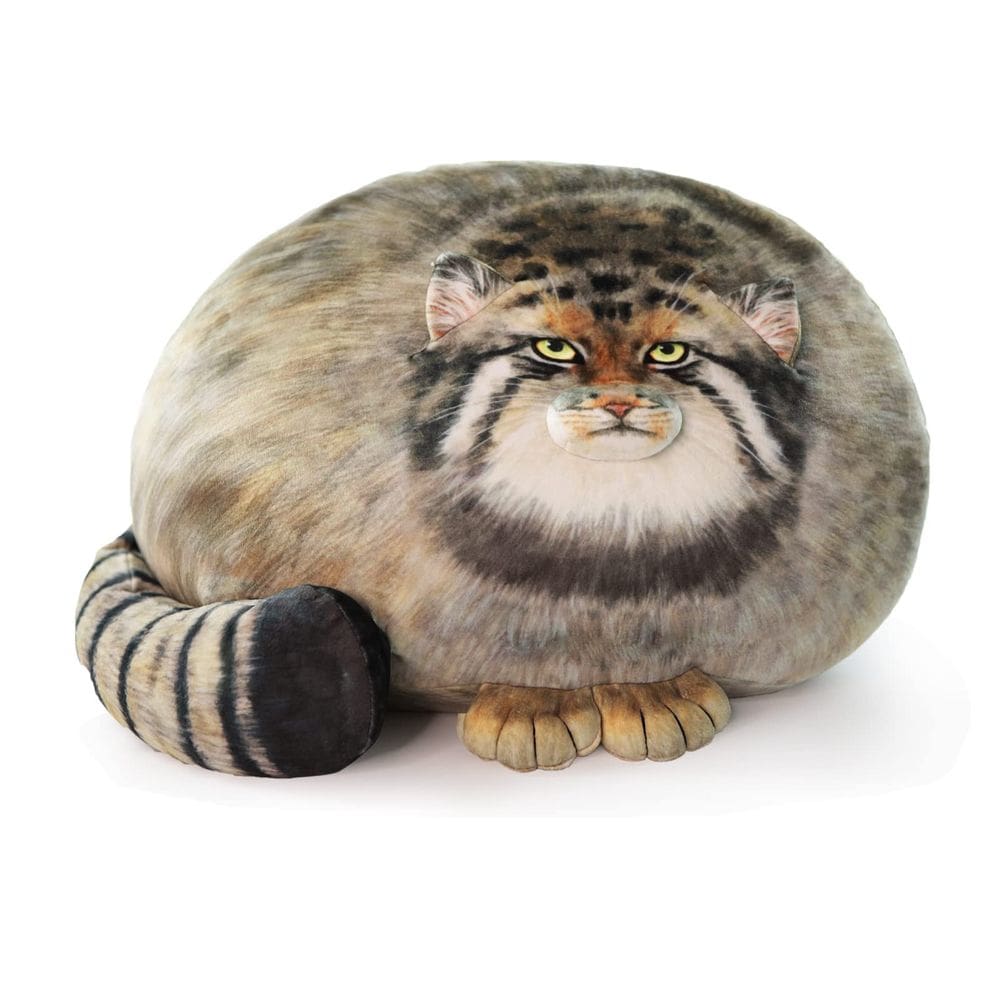 Almofada corporal de pelúcia Sew Butiful Pallas Cat 45 cm para crianças