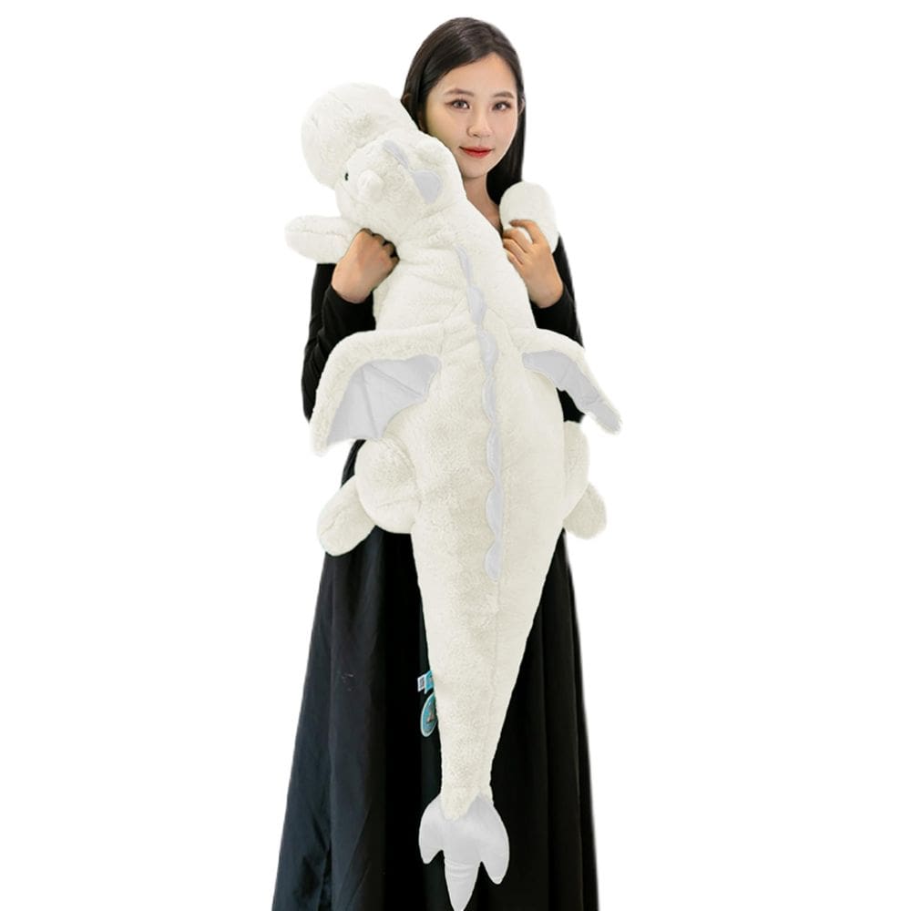 Brinquedo de pelúcia ARELUX Large Dragon Travesseiro de 132 cm
