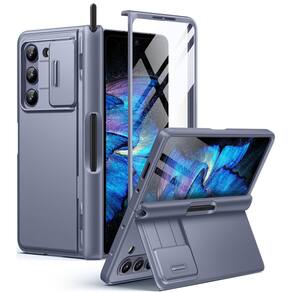 Capa de telefone BERFY para Samsung Galaxy Z Fold 5 com suporte para caneta S