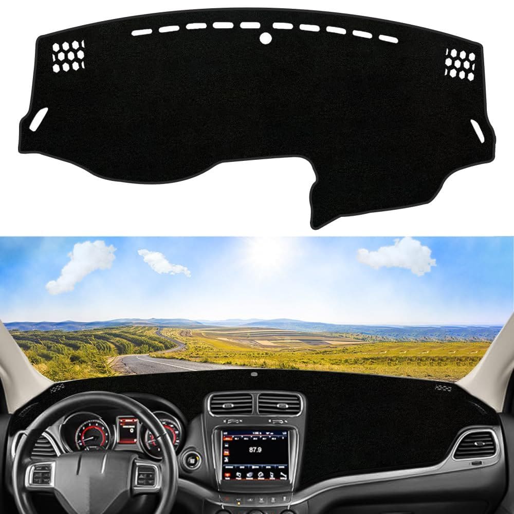 Capa de painel XYHGM para Dodge Journey 2011-2020 preta