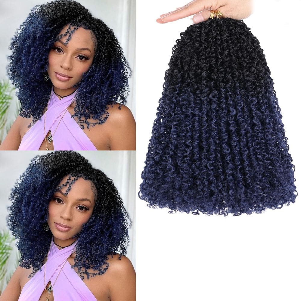 Crochet Hair COOKOO Pre Looped Yanky Twist 20 cm, 8 pacotes