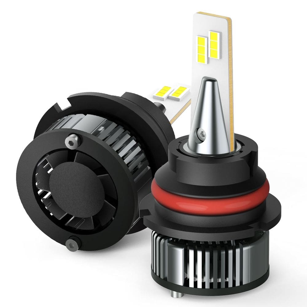 Lâmpadas LED de neblina AUXITO 9007 H B5 6500K Cool White x2