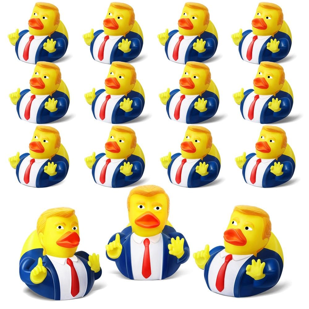 Tema Rubber Ducks EYKOOW Donald Trump President, 24 unidades