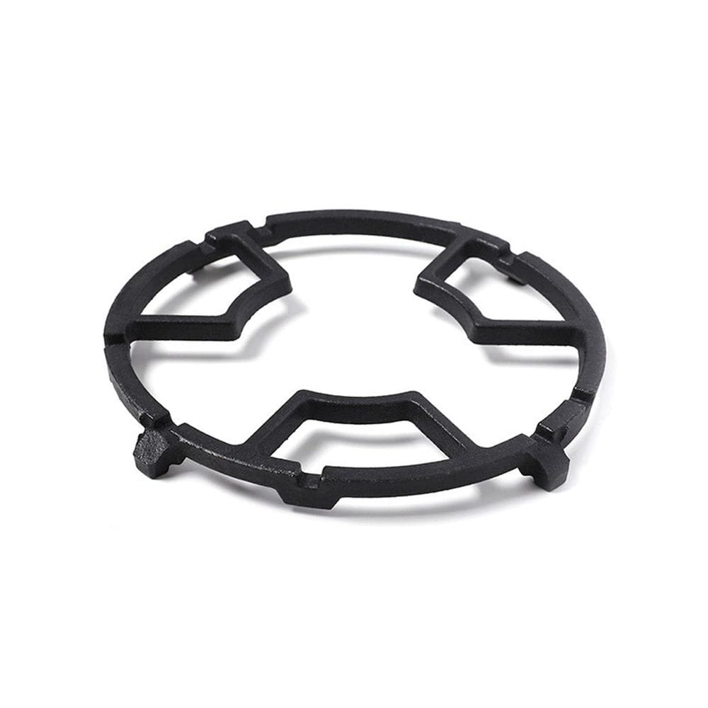 Anel de suporte Wok Spotact em ferro fundido preto 17,5x17,5x1,7 cm