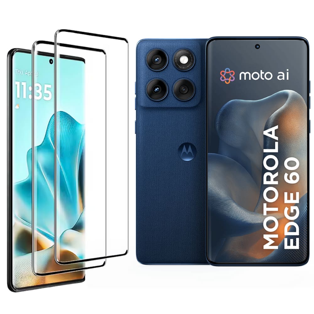 Película Para Moto Edge 60 Hidrogel Flexível 2 Unidades