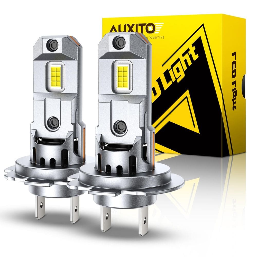 Lâmpada LED de neblina AUXITO H7 6500K branca 700% de brilho