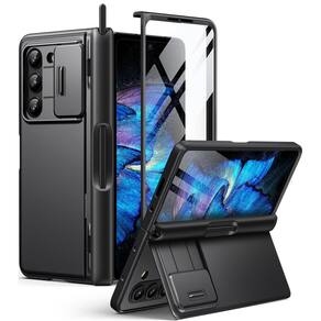 Capa de telefone BERFY para Samsung Galaxy Z Fold 5 com suporte para caneta S