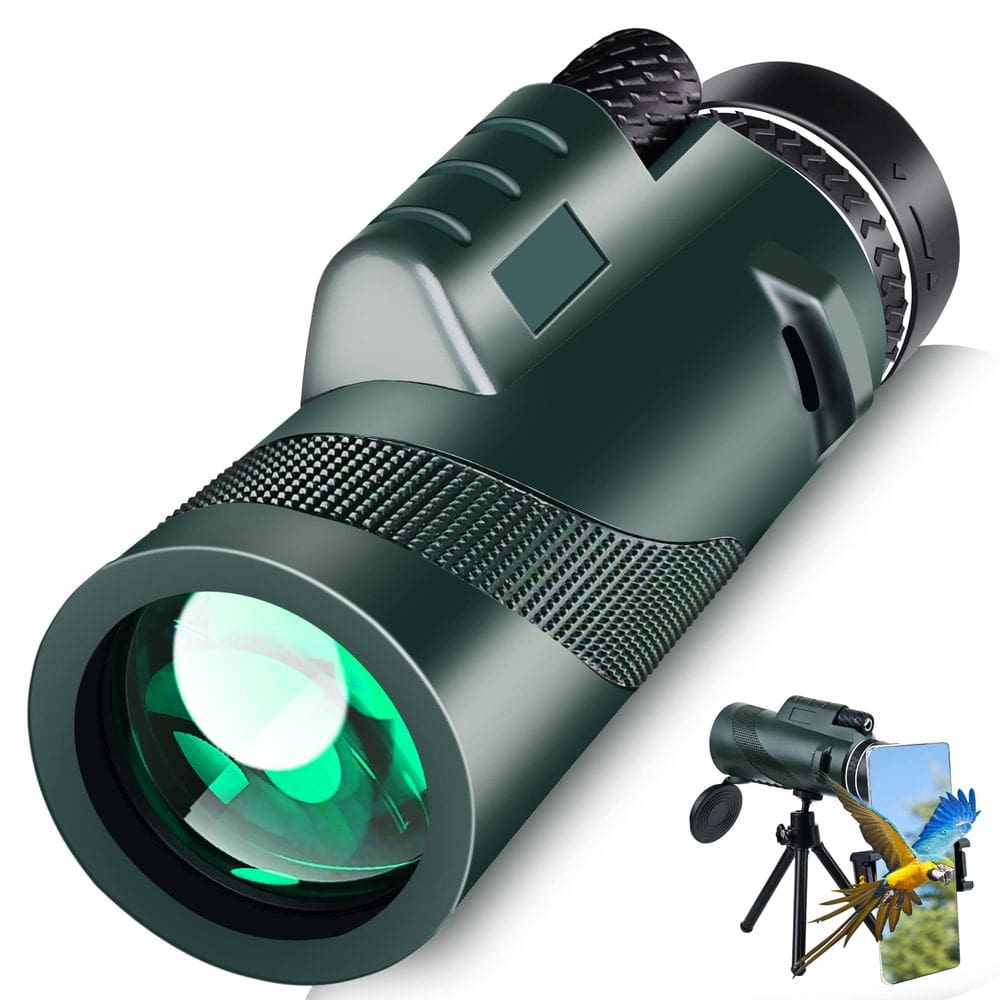 Telescópio monocular Foleto 50x60 HD de alta potência para adultos