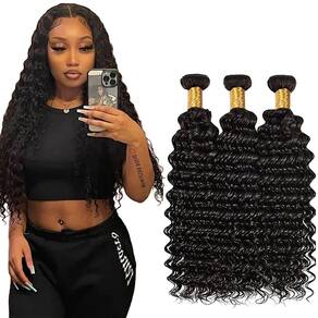 Pacotes de cabelo YOUNGHANN Deep Wave Brazilian Virgin 45-50cm