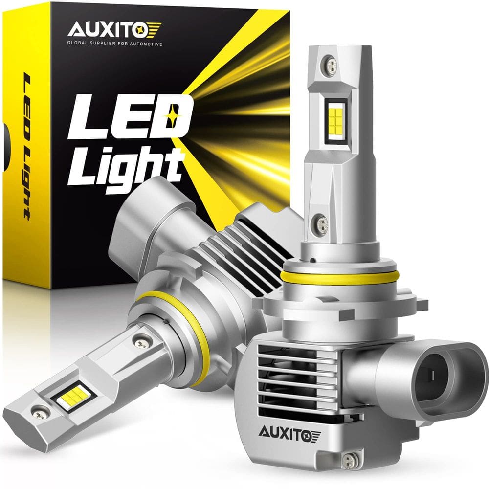 Lâmpadas AUXITO 9006 HB-4 100W 6000K brancas 30000LM x2